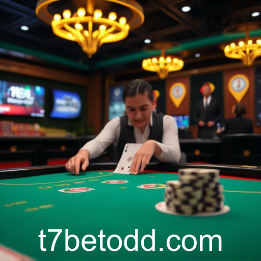 Experiência Realista: Cassino Ao Vivo no T7Bet